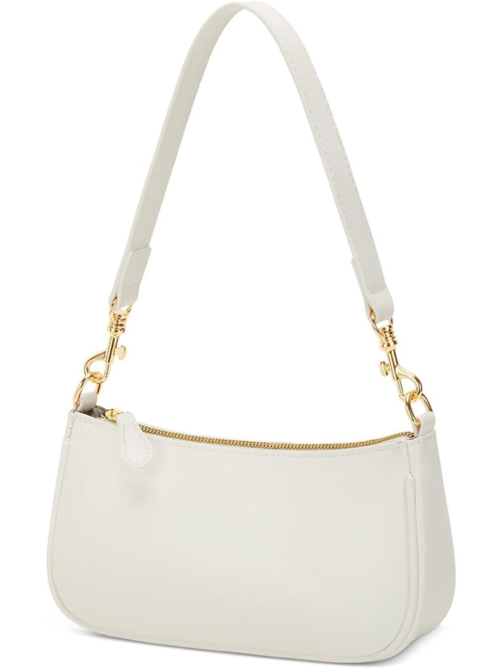 Chic Mini Black Shoulder Bag for Women - Cute Zipper Closure Purse, Stylish